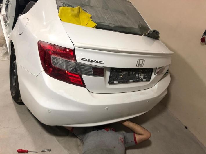 HONDA CIVIC FB7 ARKA KOMPLE BAGAJ STOPLAR TAMPON